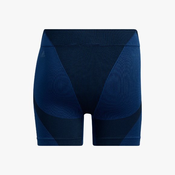 Adidas Originals Women's Ivy Park Dark Blue Halls of Ivy Short Tights HG2449 - Picture 4 of 5